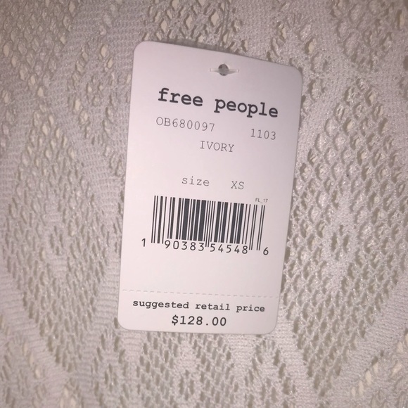 🌟NWT FREE PEOPLE WHITE DRESS🌟 - Picture 9 of 13